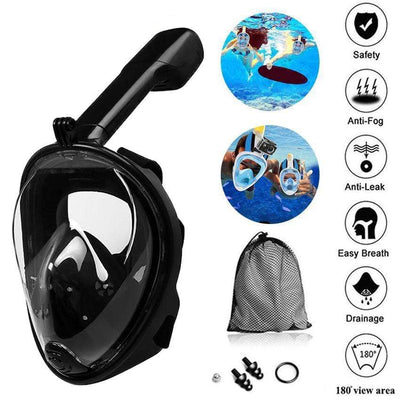 Survival Gears Depot Diving Masks Anti Fog Full Face Diving Mask